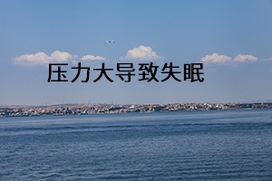 壓力大導(dǎo)致失眠