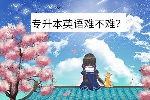 專升本英語難不難