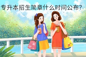 專升本招生簡章什么時(shí)間公布